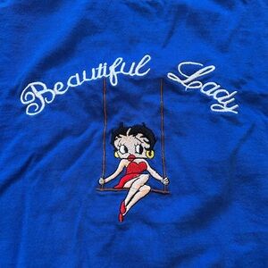 Betty Boop Embroidered Tee